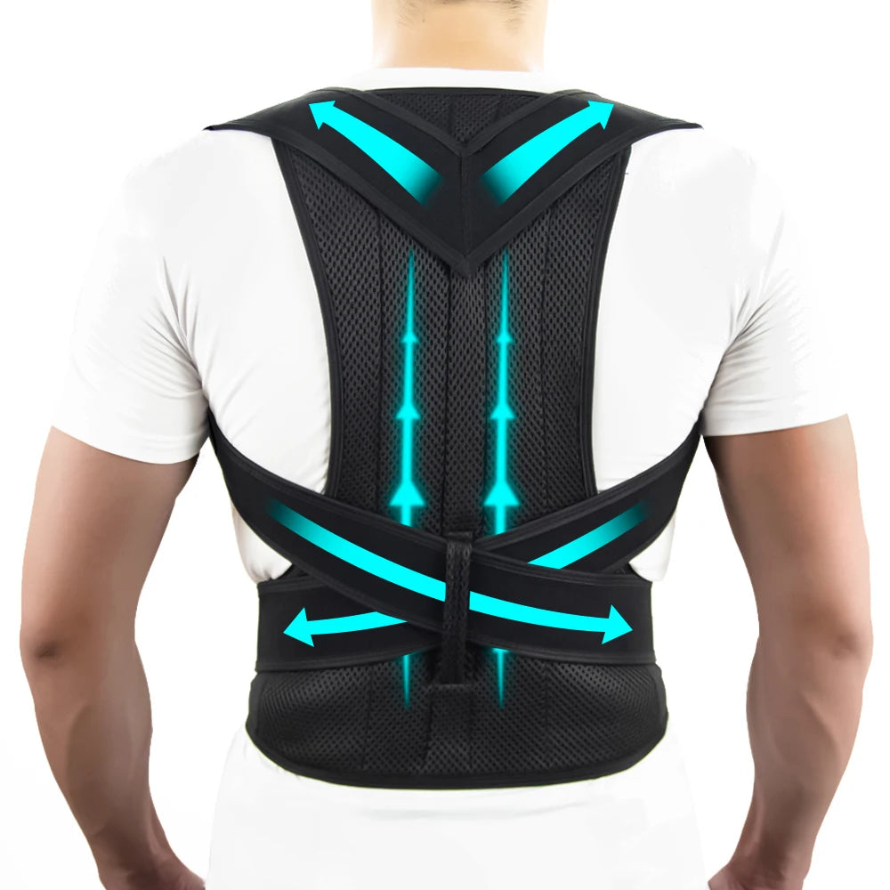 AlignPro Posture Corrector & Full Back Support Brace