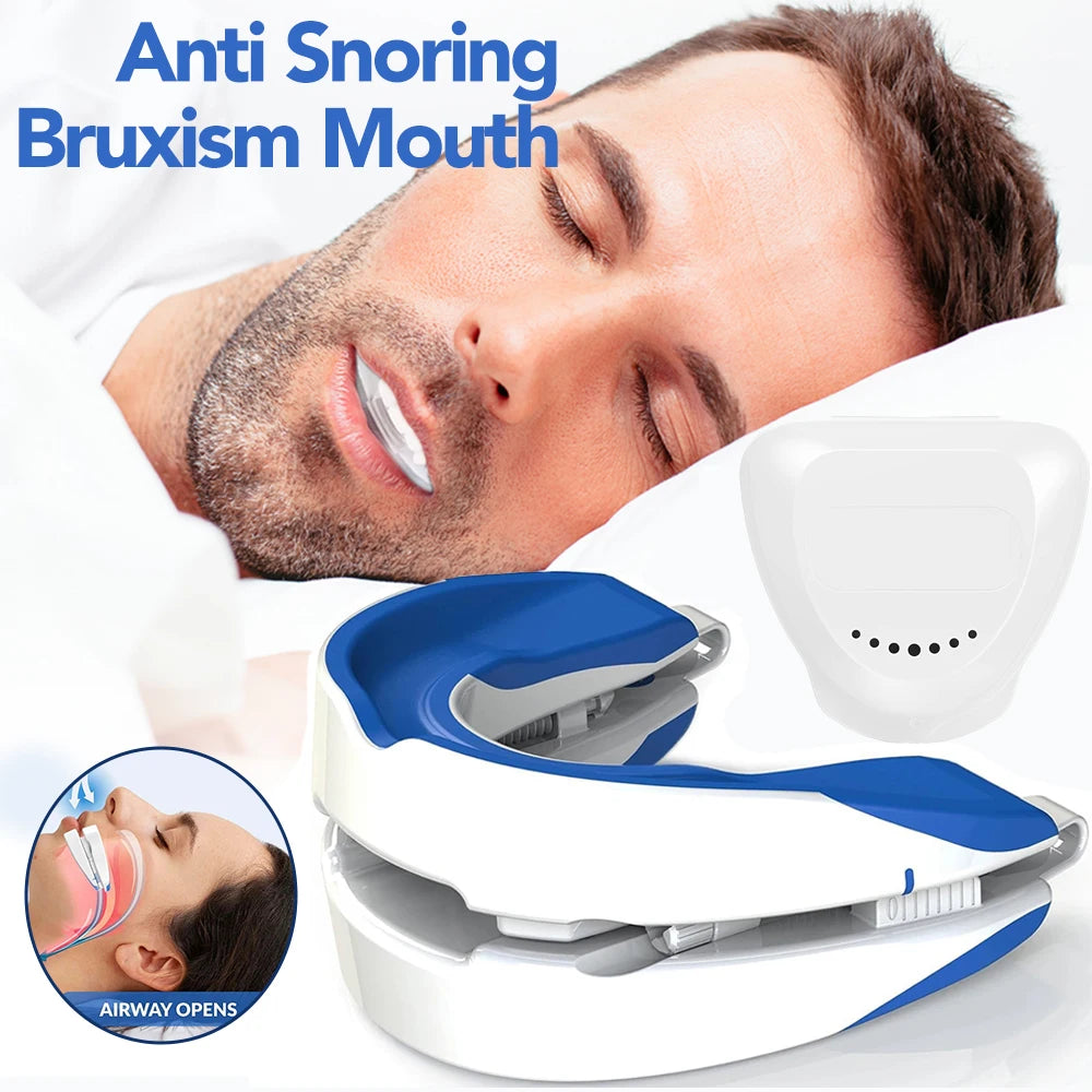 SilentNight Anti-Snoring Mouth Guard – Quiet Sleep Mouthpiece