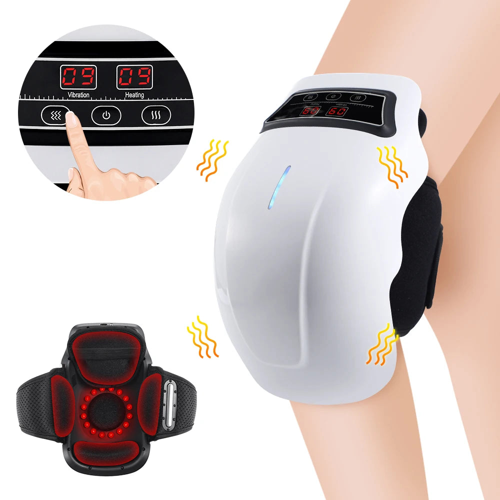 UltraKnee 3D Airbag Knee Massager – Heat, Vibration & Red Light Relief