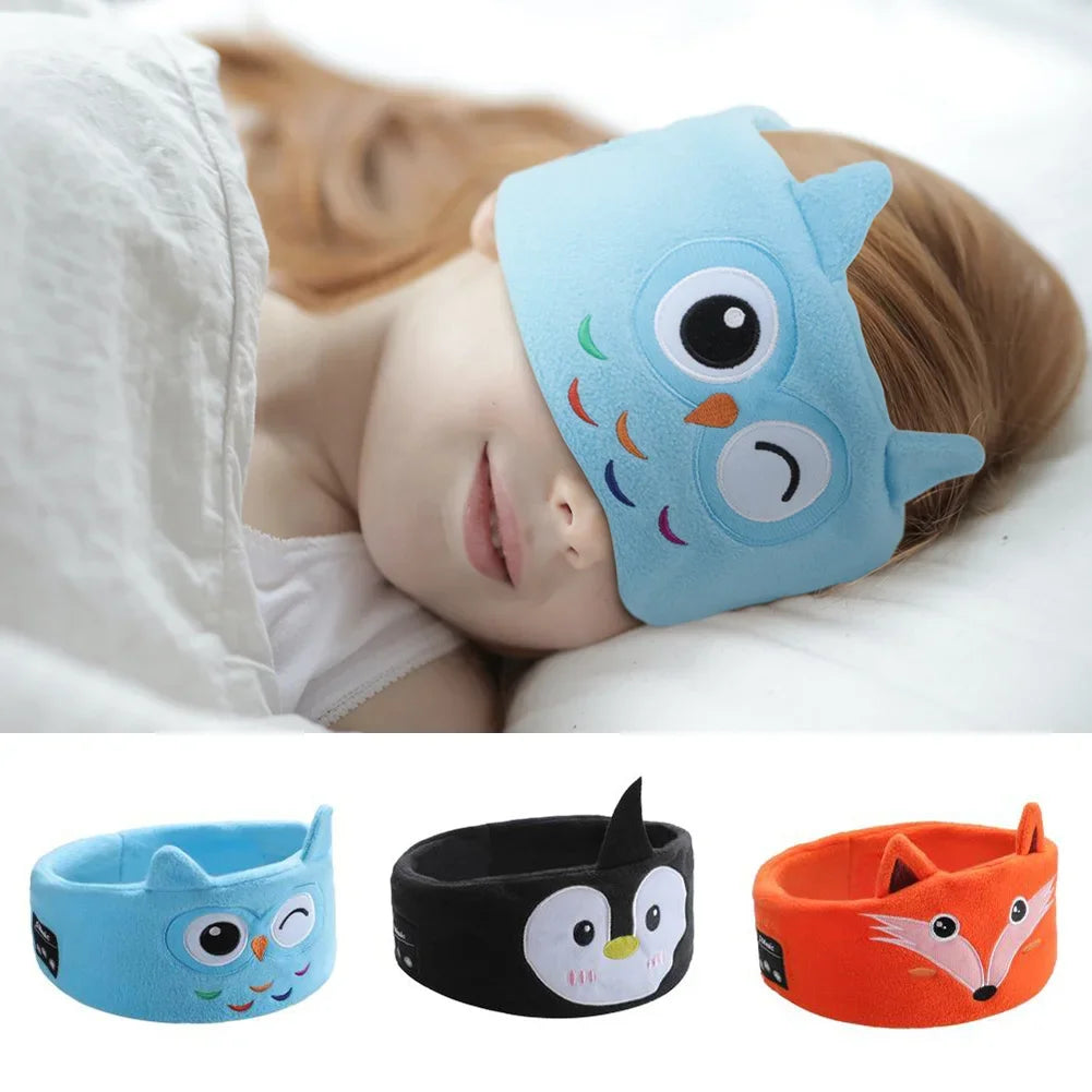 DreamBand Kids' Bluetooth Sleep Headband – Soft Audio Sleep Mask